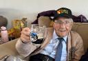 Don Sheppard celebrated his 104th birthday with a half pint of Guinness