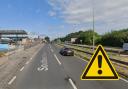 A127 - A crash has blocked the London-bound lane