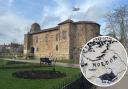 Interesting - an image of Colchester Castle and an inset image of  the Middle Earth map