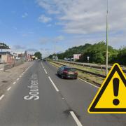 A127 - A crash has blocked the London-bound lane