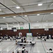 The count was held at Waterside Farm Leisure Centre