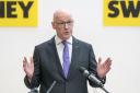 John Swinney looks set to become the new leader of the SNP, and therefore first minister (Jane Barlow/PA)