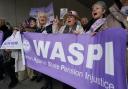 Campaigning - A Women Against State Pension Inequality protest