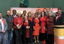 Labour councillors celebrated after the local elections
