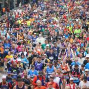 Runners ready - The London Marathon
