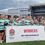 National cup winners - Basildon's under 18 girls side