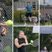 Entertaining matches - at the Leigh & Westcliff Lawn Tennis Association’s finals day