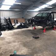 IN PHOTOS: Chop shop with stolen cars and bikes uncovered in south Essex