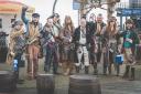 Smiles - a band of pirates on Southend Pier