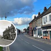 Then and now - Hadleigh High Street