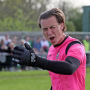 Hero - Great Wakering Rovers goalkeeper Luis Shamshoum cannot wait to line up at Wembley