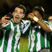 Fired up - Great Wakering Rovers winger Harry Talbot is determined to win at Wembley against Romford this weekend