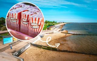 Shoebury East Beach is being transformed into an outdoor cinema for three days in June