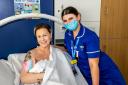 Documentary - Maternity staff with new mum and baby