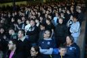 Backing their team - Southend United fans at Roots Hall