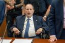 Harvey Weinstein appears at Manhattan criminal court for a preliminary hearing on Wednesday (Steven Hirsch/New York Post via AP)