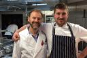Kitchen - Chris Galvin and head chef Jack Boast