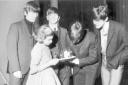 Sally Ross, 11, from Westcliff, meets the Fab Four in Southend