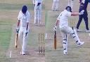 Watch moment Southend cricketer has team cracking up over his 'very senior moment'. Photo: SWNS