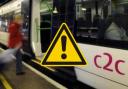 Dozens of trains cancelled as c2c line blocked due to storm damage