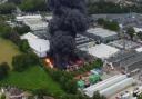 Live updates as crews tackle huge industrial unit blaze in Eastwood