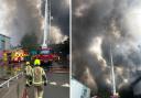 Fire service issues update on Eastwood industrial unit blaze as cordon 'reduced'