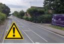 Dangerous - Rawreth Lane is a high speed road with narrow pavements and blind spots