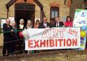 The opening of Rayleigh Art Exhibition at the weekend