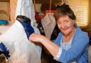 Linda Payne makes her own Victorian-era clothes, a passion that led to a role in the film production of Les Miserables