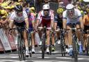 A familiar site - Cavendish (left) vs Marcel Kittel (right) in a sprint finish could be on the cards