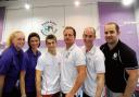 South Essex Gym Club members Becca Bunce, Tania Bonchi, Max Whitlock, Scott Hann, Dave Massam and Dave Rapley who have all been part of the Commonwealth Games