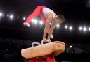 Max Whitlock won a silver on the pommel horse