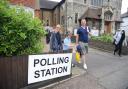 The Essex population - including these voters in Elm Road, Leigh - have been casting their votes