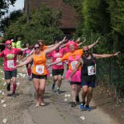 Enjoying their run - the Kirste 5 was another big success this year