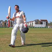 Graham Napier after scoring 124 against Sussex in August 2016.