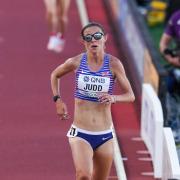 Running hard - Jessica Judd took 13th place in the 5,000m final