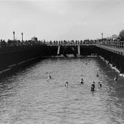 Lost lidos of south Essex - the Westcliff swimming bath. Photo from Southend Museum archive
