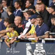 Backing their side - Southend United supporters