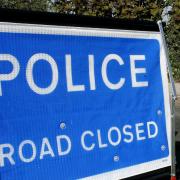 The A12 is closed both ways following a 'serious collision' where a van overturned