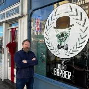 Rick Coombes, who owns the Blind Barber on the Broadway, says the area is popular with service industries as they cannot be bought online