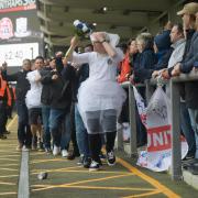 Great support - for Southend United at AFC Fylde on Saturday