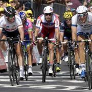 A familiar site - Cavendish (left) vs Marcel Kittel (right) in a sprint finish could be on the cards