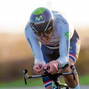 Dowsett (wearing his past national time-trial champion colours) has his sights on gold