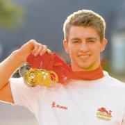 Max Whitlock with his medal haul