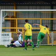 Jay Nash scored inside the first minute at Thurrock PIC SUSAN WATTS