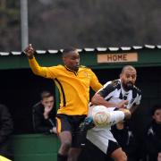 Run in the team - Simon Peddie has become a regular for East Thurrock towards the end of the season
