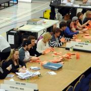 The votes have been cast - counting will take place overnight