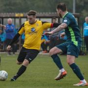 Claimed a brace - Sam Higgins’ goals proved decisive           Picture: MIKEY CARTWRIGHT