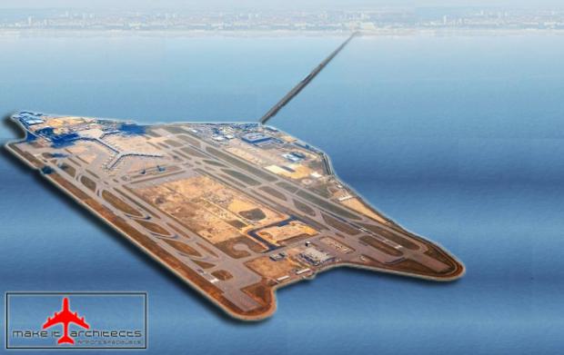 How the new airport might look...