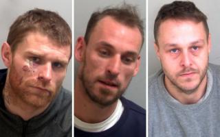 Jailed - Alan Clough, Steven Watts and Thomas Davis were jailed for more than 13 years